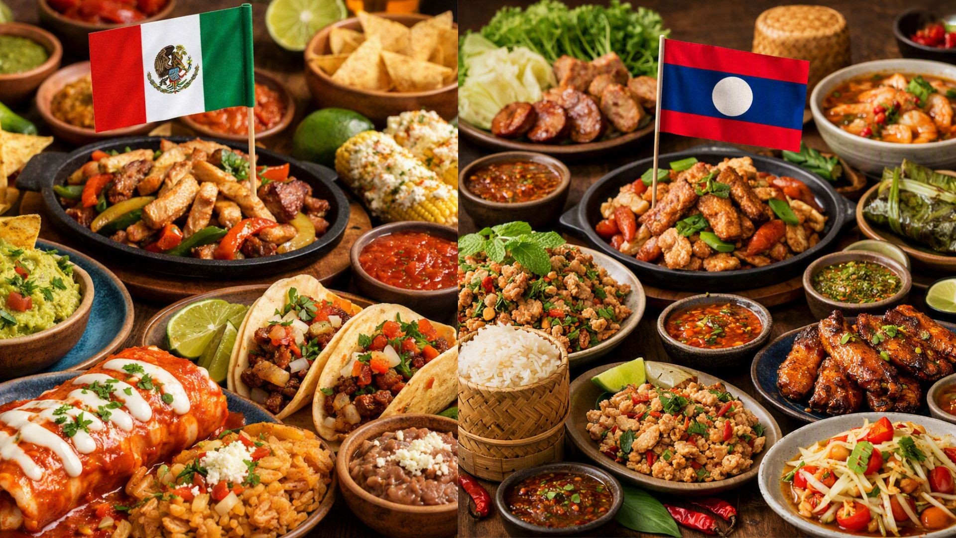 Lao Culture on a Plate: Unexpected Mexican Parallels