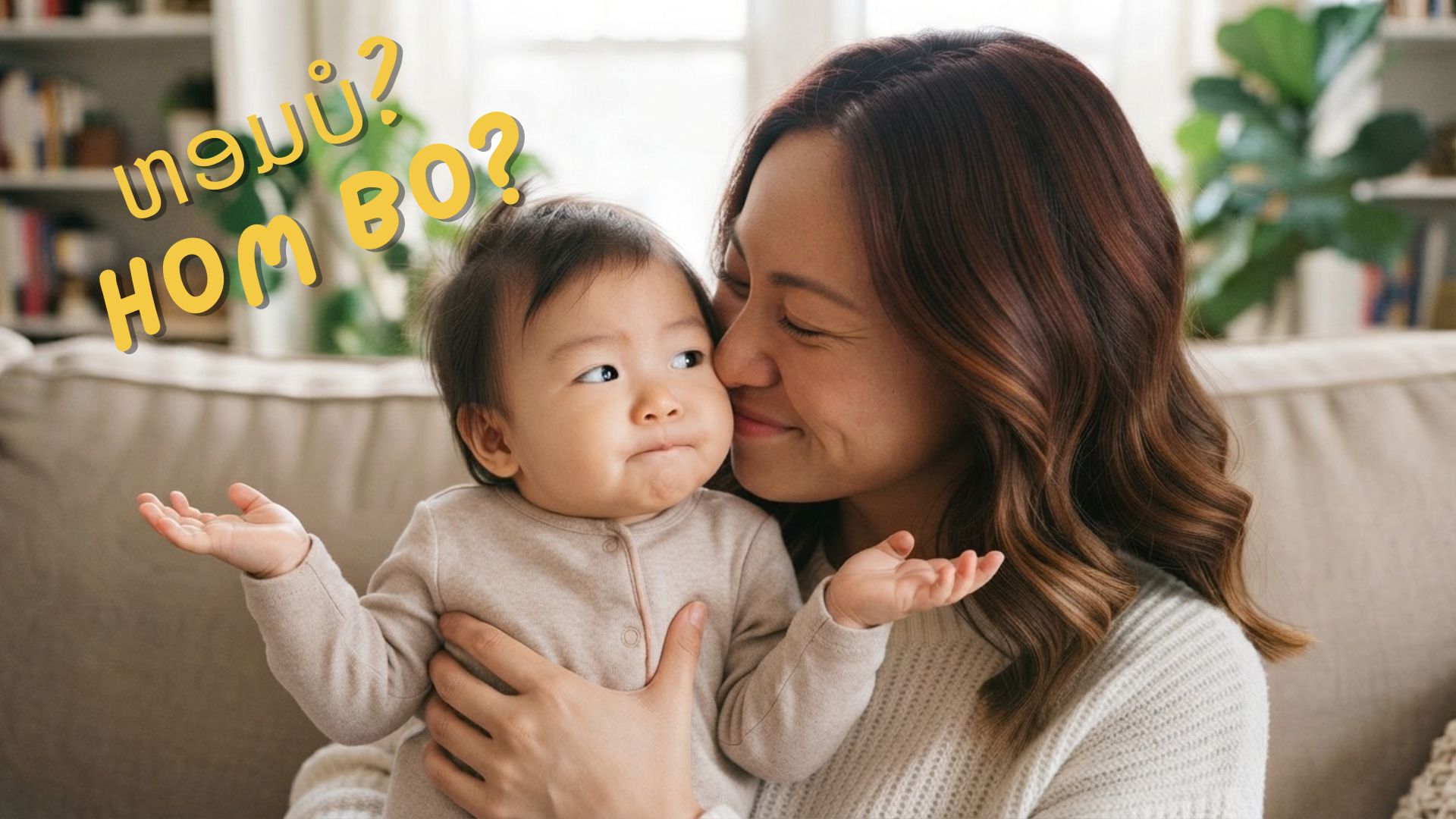 How do you say "kiss" in Lao?
